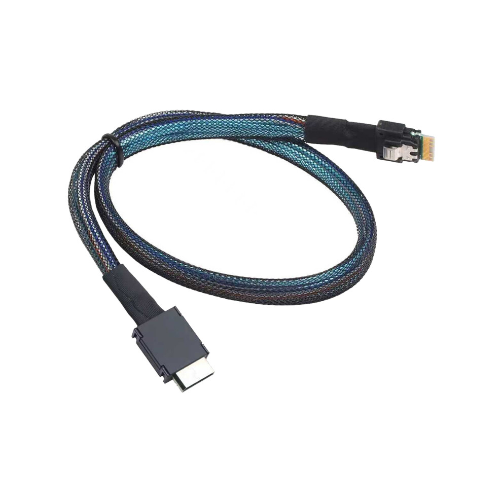 High Bandwidth Sff-8611 4I 40P Male To Sff-8654 4I 38P-50Cm 7704001185652