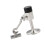 Heavy Duty Stainless Steel Wall Mount Door Hook Stop-Silver 1