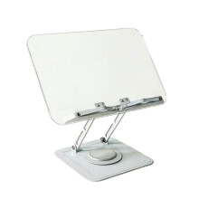 Acrylic Book Stand 360 Degree Rotation Book Holder Book Rest for