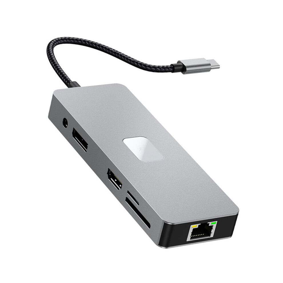 Strong Aluminum Usb C Dock With High Resolution Digital Visual 7704001187960