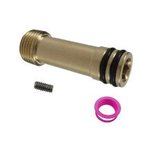 Metal Shower Elbow Adapter with Hex Key & Waterproof Tape-C