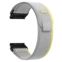 (Yellow) 22mm Trail Loop Nylon Strap for Garmin Forerunner 965 955 945 935 Watch Band