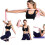 higher Resistance Bands, Professional Non-latex Elastic Exercise Bands(pink) 5