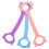 Resistance Bands Figure 8 Exercise Bands for Arm and Shoulder 3Pcs Workout 4