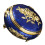 La boîte à bijoux en alliage robuste avec intérieur-Bleu doré 1