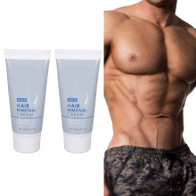 Männer-Haarentfernungsscreme 60 ml x 2 Bio, sanft