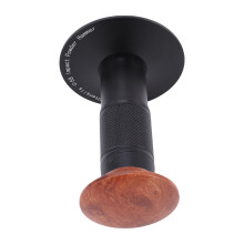 58 mm Walnussholz Espressotamper 100 mm Automatische Rückfederung