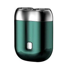(Grün) 2023 NEU HEISS Mini-Rasierer Tragbarer Elektrorasierer für Herren USB-aufladbar Rasierer für