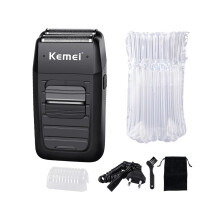 (Farbe: Ohne Verpackung) Kemei Akku-Rasierer + Gratisgeschenk