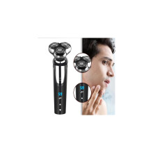 Elektrorasierer, kabellos, trocken/nass, USB-Rotationstrimmer