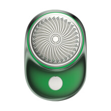 (Grün) Tragbarer, wasserdichter, per USB aufladbarer Mini-Elektrorasierer