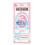 Petit autocollant réutilisant un-mer de corail de baleine rose 1