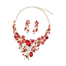Sophisticated Floral Theme Jewelry Collection Including-BR