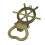 Compact And Lightweight Ship Wheel-Antique Bronze Plated 1