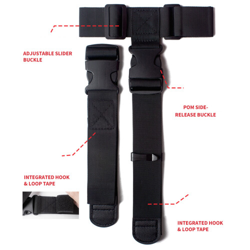 Strong Polyester Luggage Strap For Securing 3 Suitcases-1 1