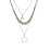 Joli collier de bijoux pour adolescente, avec pendentif-88 1