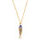 Collier à breloques en forme de poisson goutte à-JDN0312222BL 1