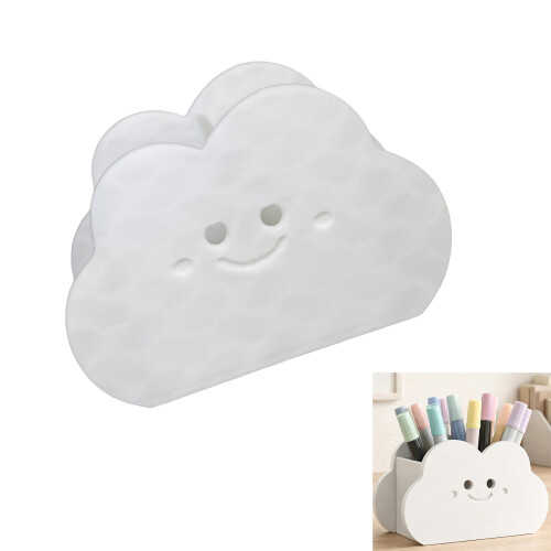 Home Office Desktop Decorations Ornament Brush Pen-White 2