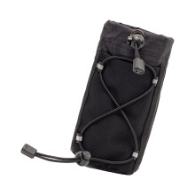 Porte-bouteille d'eau pratique avec cordon de serrage-Noir