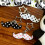 Accessoire unique de porte-clés en acrylique en forme de-Blanc 7