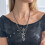 Joli collier de bijoux pour adolescente, avec pendentif-88 3