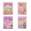 Miniature World Sticker Book Including 6 Themed-1medium 1purple 2