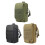 Sac de taille polyvalent pour hommes, sac de téléphone à-Noir 2