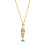 Trendy Drip Fish Charm Necklace With Adjustable-JDN0312222 WT 1