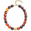 Bright Color Beaded Necklace Portable Designs-reddish brown 1