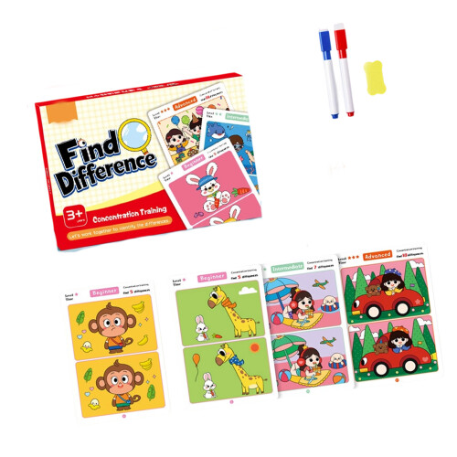 Fun Visual Discrimination Practice Cards For-English inner pag