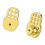 2PCS Secure Earring Backings For Droopy Ears Gold Silver-White 1