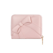 Fashion Miniature Wallet In Luxurious PU Leather Coin-Pink
