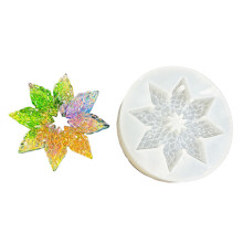 Crystal Epoxy Resin Snowflake Silicone Mold For Jewelry Making