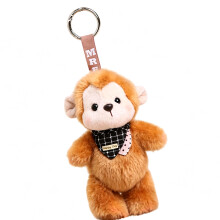 Mooie pluche sleutelhanger, lief cartoon dier, veilige-aap