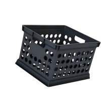 Stackable Portable Storage Box With Handle For Home Office And