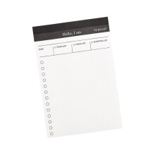 Bloc-notes en papier de poche, 5- liste de choses à faire
