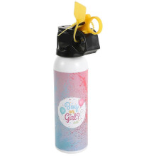 Pink Color Gender Reveal Fire Extinguisher Confetti Powder Spray Bottle for Baby Boy Gender Reveal a