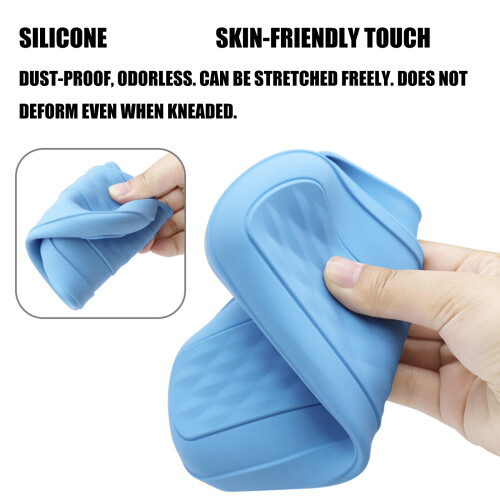 Stylish Magnetic Closure Brush Organizer Fit Various-Sky Blue S 1
