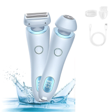 Epilator voor pijnloze ontharing thuis, 2-in-1 elektrisch scheerapparaat, B