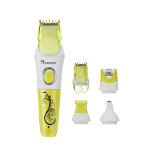 Draadloze 6-in-1 epilator voor volledige lichaamsontharing: gezicht, oksels, bikinilijn, benen