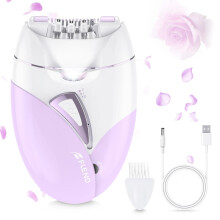 Epilator voor vrouwen met 36 pincetten, draagbare gezichtshaarverwijderaar voor vrouwen, 2-stappen