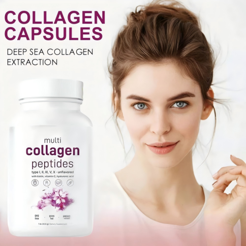 (240 Capsules) Micro Ingredients Multi Collagen Peptides Complex(Type l,l,ll,v,X), 240 Capsules 2