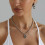 Collier/Bracelet/boucles d'oreilles à thème sombre avec-Bracelet 7