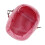Leuke transparante poppentas van polyester voor dames,-Roze L 1