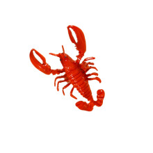 Trendy Red Lobster Themed Bracelet And Matching Rings Set In-B