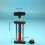 Physics Demonstration Tool Metal Column Molecular Attraction 3
