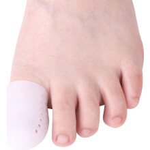 Apărătoare de degete cu gel, format din 10 bucăți, protecții pentru degetele mari de la picioare, protecție respirabilă din silicon pentru
