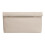 Sac à main en PU de forme carrée moderne, sac à main-Blanc 1