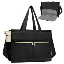 Sac à bandoulière polyvalent résistant à la chaleur avec-Noir