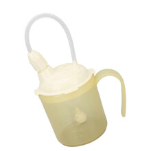 Feeding Drinking Cup Light Weight Drinking Aids Feeding Cup Anti Leakage Adult Sippy Cup Convalescent No Spill Feeding Cup with Straw for Elderly Mate